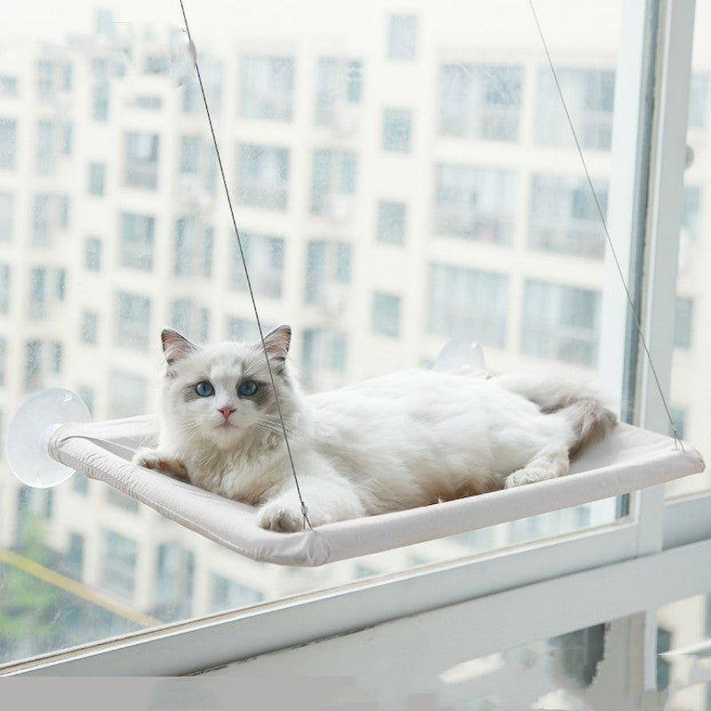 Hanging Cat Window Hammock - silverfoxgoods